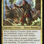 Ghired, Conclave Exile (C19-042) - Commander 2019 Foil