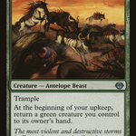 Stampeding Wildebeests (DDD-009) - Duel Decks: Garruk vs. Liliana