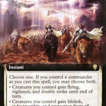 Akroma's Will (CMR-615) - Commander Legends: (Extended Art)