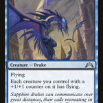 Sapphire Drake (GTC-047) - Gatecrash