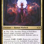 Priest of Fell Rites (MH2-208) - Modern Horizons 2