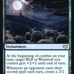 Howling Moon (PRE-204) - Innistrad: Crimson Vow Promos Foil