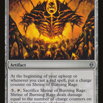 Shrine of Burning Rage (NPH-153) - New Phyrexia