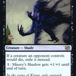 Misery's Shadow (PRE-107S) - The Brothers' War Promos Foil