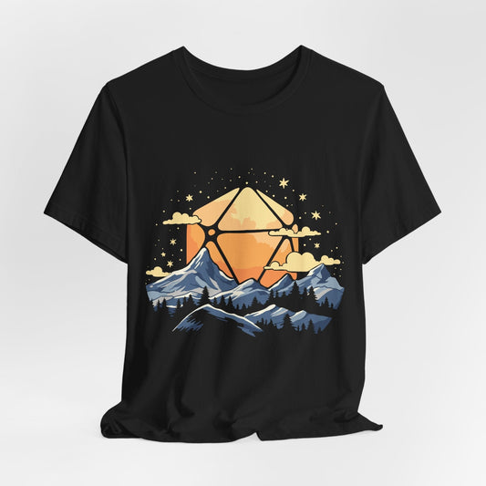 D20 Sun Landscape Blue Orange