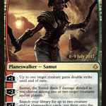 Samut, the Tested (PRE-144S) - Hour of Devastation Promos Foil