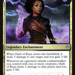 Oath of Kaya (PRE-209S) - War of the Spark Promos Foil