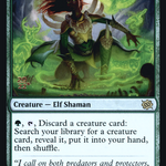 Fauna Shaman (PRE-179) - The Brothers' War Promos Foil
