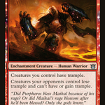 Archetype of Aggression (LIST-BNG-88) - The List: (enchantment)