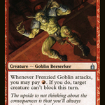 Frenzied Goblin (RAV-125) - Ravnica: City of Guilds