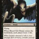 Blood-Toll Harpy (THS-079) - Theros