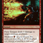 Fiery Temper (WPN-003) - DCI Promos Foil