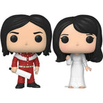 White Stripes POP! Rocks 2-pack figures by THE MIGHTY HOBBY SHOP, featuring stylized toy versions of the band members.