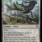 Skittering Cicada (CMM-717) - Commander Masters