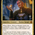 Minsc, Beloved Ranger (PPAFR-227P) - Adventures in the Forgotten Realms Promos