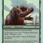 Fruitcake Elemental (SPECIAL-006) - Happy Holidays Foil