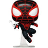 Pop! Games Spider-Man 2 Miles Morales collectible figure from THE MIGHTY HOBBY SHOP, featuring Miles Morales in his Spider-Man suit.