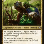 Archelos, Lagoon Mystic (DMC-140) - Dominaria United Commander