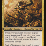 Kresh the Bloodbraided (ALA-178) - Shards of Alara