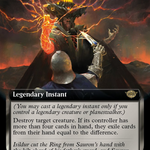 Isildur's Fateful Strike (LTR-767) - The Lord of the Rings: Tales of Middle-earth: (Extended Art) Foil