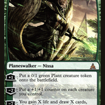 Nissa, Voice of Zendikar (PRE-138S) - Oath of the Gatewatch Promos Foil