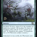 Glistening Dawn (PRE-187) - March of the Machine Promos Foil
