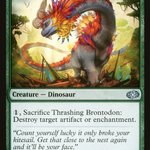 Thrashing Brontodon (J22-092) - Jumpstart 2022