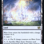 Blast Zone (PRE-258) - The Brothers' War Promos Foil