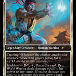 Vikya, Scorching Stalwart (SLD-429) - Secret Lair Drop / Ryu, World Warrior