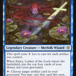 Emry, Lurker of the Loch (PPELD-43P) - Throne of Eldraine Promos