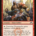 Towering Thunderfist (GTC-109) - Gatecrash