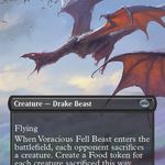Voracious Fell Beast (LTR-422) - The Lord of the Rings: Tales of Middle-earth (Borderless)