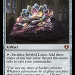 Jeweled Lotus (CMM-396) - Commander Masters