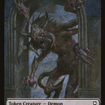 Demon (CLB-007) - Battle for Baldur's Gate Tokens