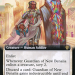 Guardian of New Benalia (DMU-386) - Dominaria United: (Extended Art)