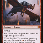 Leyline Tyrant (PPZNR-147P) - Zendikar Rising Promos