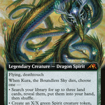 Kura, the Boundless Sky (NEO-478) - Kamigawa: Neon Dynasty: (Extended Art)