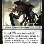 Wasteland Strangler (PRE-102S) - Battle for Zendikar Promos: (devoid) Foil