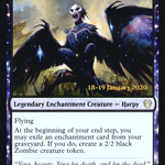 Aphemia, the Cacophony (PRE-84S) - Theros Beyond Death Promos: (enchantment) Foil