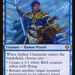 Aether Channeler (PPDMU-042) - Dominaria United Promos