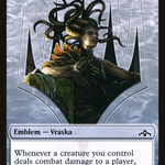 Vraska, Golgari Queen Emblem (GRN-008) - Guilds of Ravnica Tokens