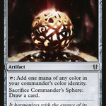 Commander's Sphere (ZNC-109) - Zendikar Rising Commander