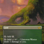 Llanowar Wastes (BRO-299) - The Brothers' War (Borderless)