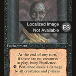 Pestilence (4BB-152) - Fourth Edition Foreign Black Border