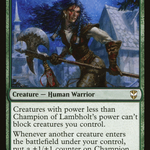 Champion of Lambholt (NCC-284) - New Capenna Commander