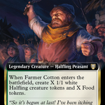 Farmer Cotton (LTC-138) - Tales of Middle-earth Commander: (Extended Art)