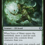 Voice of Many (SCD-215) - Starter Commander Decks