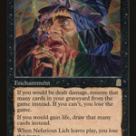 Nefarious Lich (ODY-153) - Odyssey