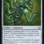 Grafted Exoskeleton (ONC-132) - Phyrexia: All Will Be One Commander