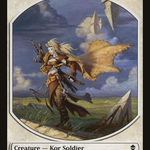Kor Soldier (ZEN-003) - Zendikar Tokens
